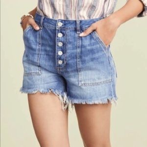 Free people high waist shorts